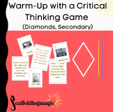 Warm-up with a Critical Thinking Game (Diamonds, Secondary)