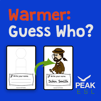 Preview of Warmer - Guess Who - FREEBIE!