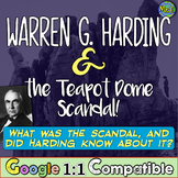 Warren G. Harding the Teapot Dome Scandal: Did Harding Kno