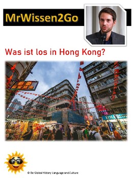 Preview of Was ist los in Hong Kong? - Advanced German Activity - Distance Learning