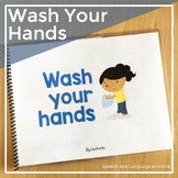 Back to School Wash Your Hands Interactive Book to teach h