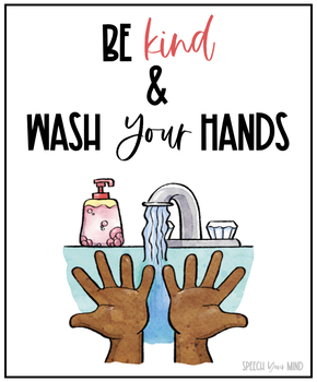 Preview of Wash Your Hands Poster - Color & BW Posters for Washing Hands - Free!