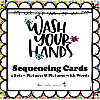 Preview of Wash Your Hands - Sequencing Cards - Hygiene - Healthy Habits - FREE