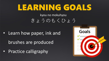 Preview of Washi paper making and calligraphy （Japanese lesson)