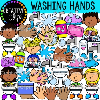 washing hands clip art