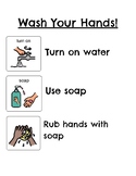 Washing Hands & Going to the Bathroom Visual Schedule ASD Austism