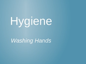Preview of Washing Hands Power Point Presentation