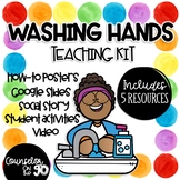Washing Hands Teaching Kit Social Story and Activities 