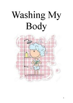 Preview of Washing My Body (Girls) - Social Story