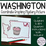 Washington Coordinate Graphing Picture 1st Quadrant & ALL 
