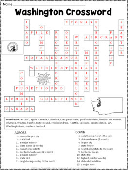 Washington Redskins Trivia Quiz Crossword Fill in Word Search