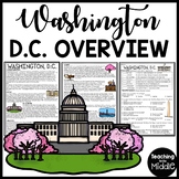 Washington, D.C. Reading Comprehension Worksheet United St