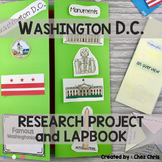 Washington DC : a research project and lapbook