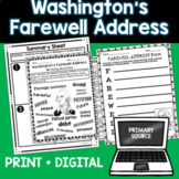 Washington Farewell Address - Distance Learning