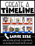 Washington & Lincoln {Create a Timeline} Presidents for Ki