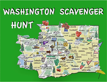 Preview of Washington Scavenger Hunt