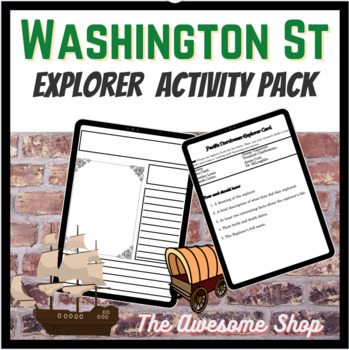 Preview of Washington State Explorers Fun Bundle Pacific Northwest History WA