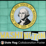 Washington State Flag Collaboration Poster | Great Washing