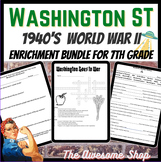 Washington State History 1932-1947  World War II Enrichmen