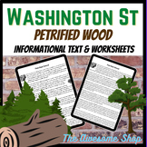 Washington State History Petrified Wood Informational Text