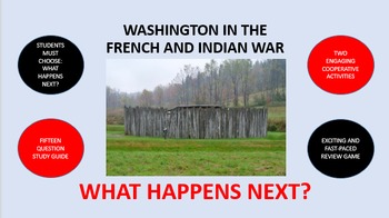 Preview of Washington in the French and Indian War:  What Happens Next?