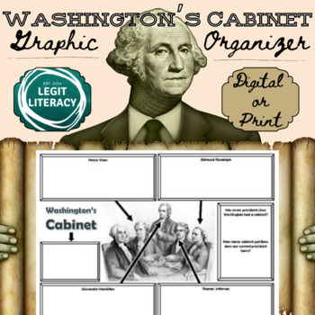 Washington S Cabinet Graphic Organizer By Legit Literacy Tpt