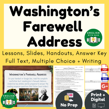 Preview of Washington's Farewell Address