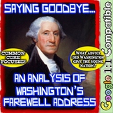 Washington's Farewell Address | What advice did Washington