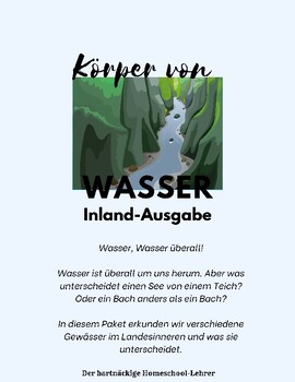 Preview of Wasserkörper Inland | Bodies of Water Inland in German