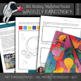 Wassily Kandinsky Art History Workbook and Art Biography U