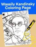 Wassily Kandinsky Coloring Page