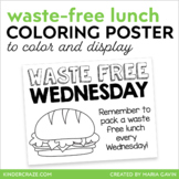 Waste-Free Wednesday Lunch Poster