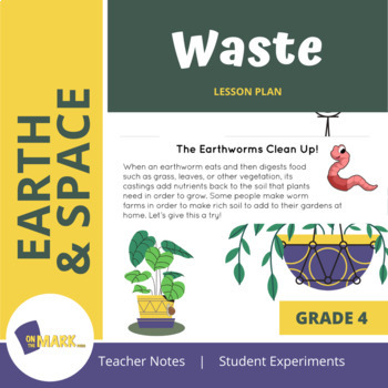 Waste Grade 4 Lesson Plan by On The Mark Press | TpT