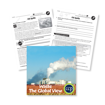 Preview of Waste: The Global View: Oil Spills - BONUS WORKSHEETS