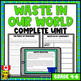 Waste in Our World Science Unit | Lessons and Activities |