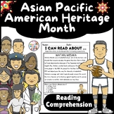 Wataru Misaka Reading Comprehension / Asian Pacific Americ