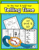 Watch Me Tell Time: time to the hour and half hour, analog