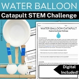 Water Balloon Catapult Summer STEM Project for Middle School