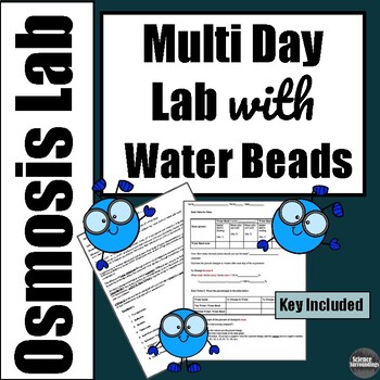 Preview of Osmosis Lab Activity: A Gummy Bear Alternative! Multi Day Lab