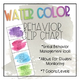 Water Color Behavior Clip Chart