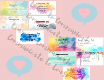 Preview of Water Color Email Signatures