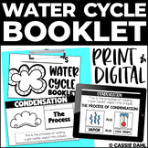 Water Cycle Booklet (Print & Digital) | Water Cycle Activity