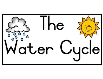 Preview of Water Cycle