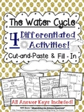 Water Cycle Activities! Cut-and-Paste and Fill-In