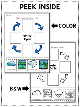 Water Cycle Activities by Nicole and Eliceo | Teachers Pay Teachers