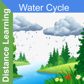 Preview of Water Cycle Unit Independent workbook for middle school