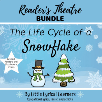 Preview of Water Cycle BUNDLE: The Life Cycle of a Snowflake Leveled Reader's Theatre