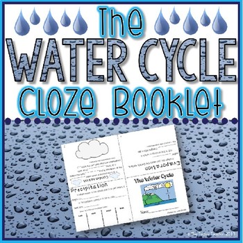 Water Cycle Booklet by The Techie Teacher | Teachers Pay Teachers