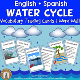 Water Cycle Vocabulary Trading Cards and Word Wall Bundle