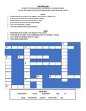 Water Cycle Crossword Puzzle